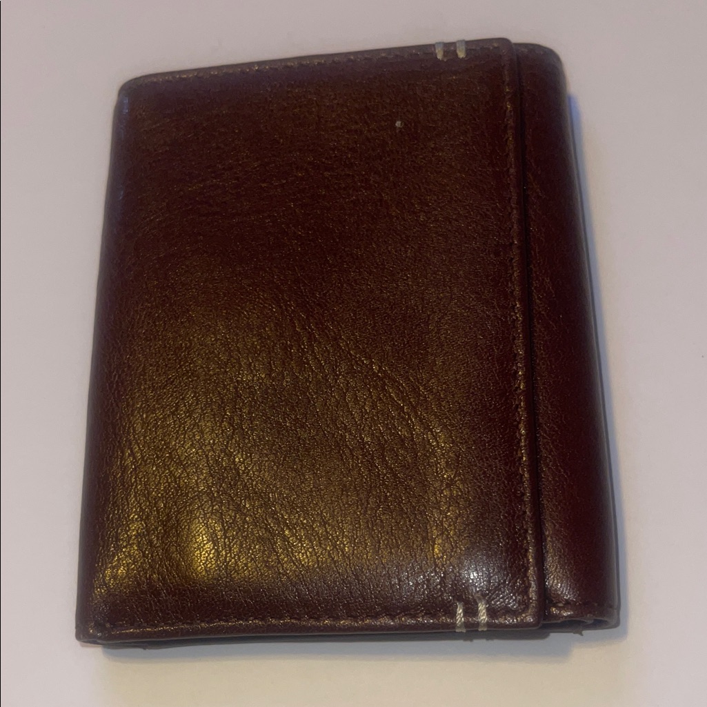 Lodis Mens Leather Card  Key Holder  Dark Brown